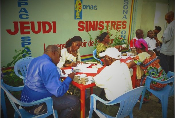 RDC : La Sonas a indemnisé 628 dossiers sinistres en janvier 2017 ! 1