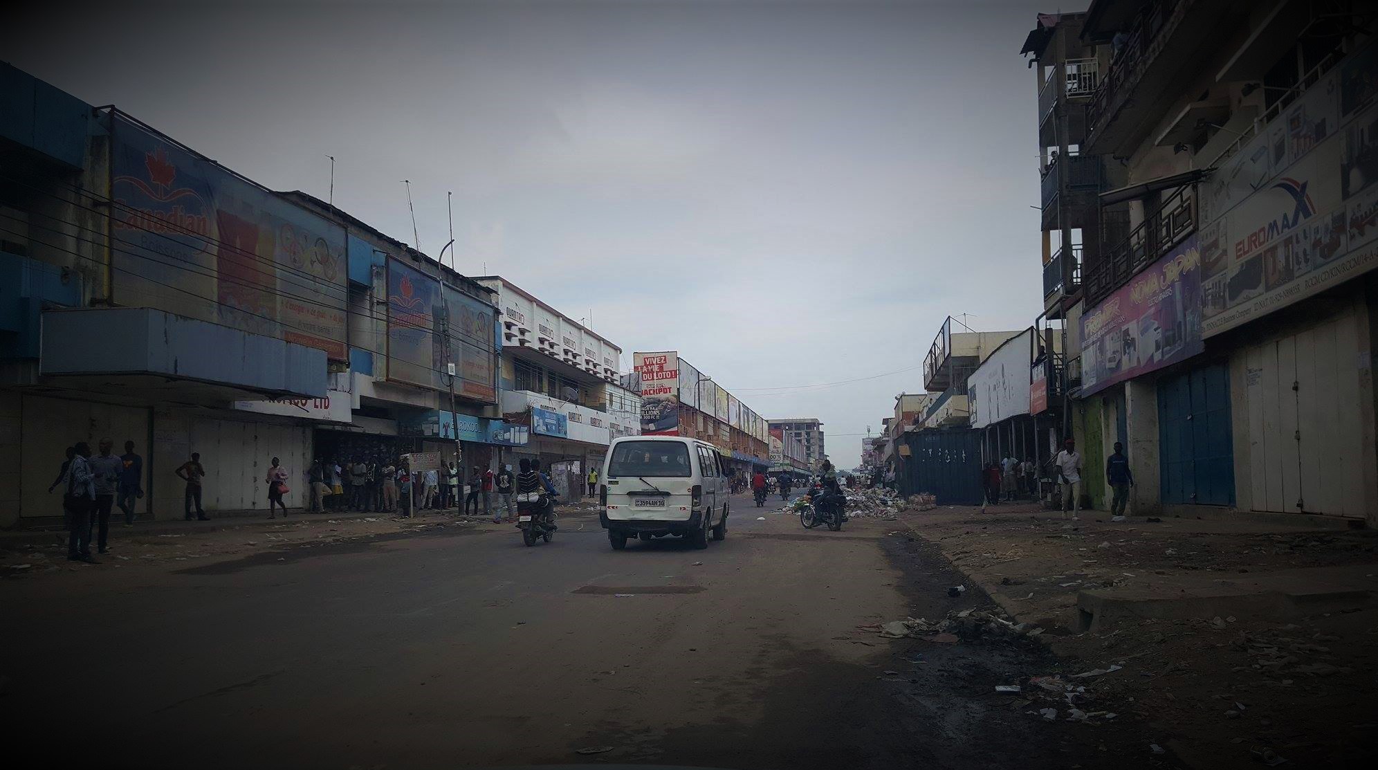 Kinshasa Commerce fermé