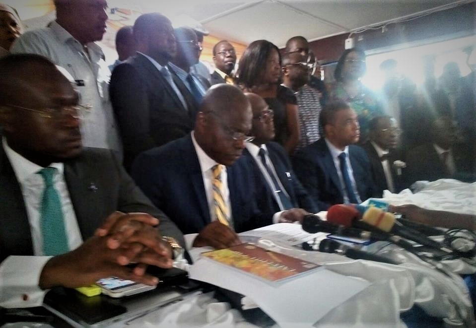 URGENT- La déclaration de neuf composantes du Rassemblement autour de Felix Tshisekedi [Audio] 1