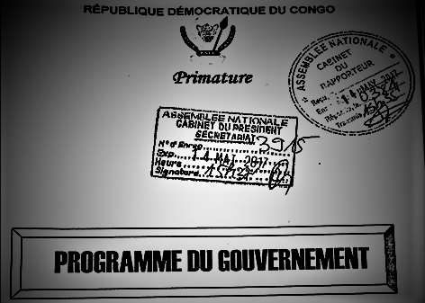 RDC : Les treize pages du Programme du Gouvernement BruTshi [Document] 105