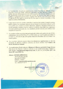 RDC : Congo Airways recherche un Consultant Cabinet chargé de l'élaboration d'un Plan Directeur Informatique 21