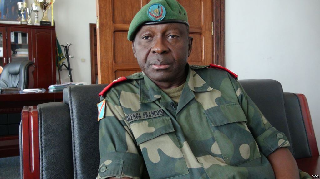 RDC : Des sanctions financières de Washington contre le Général François Olenga !