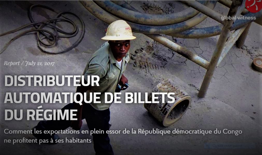 RDC : Rapport Global Witness, l’ASADHO responsabilise le Gouvernement, l’ITIE et la Gécamines !