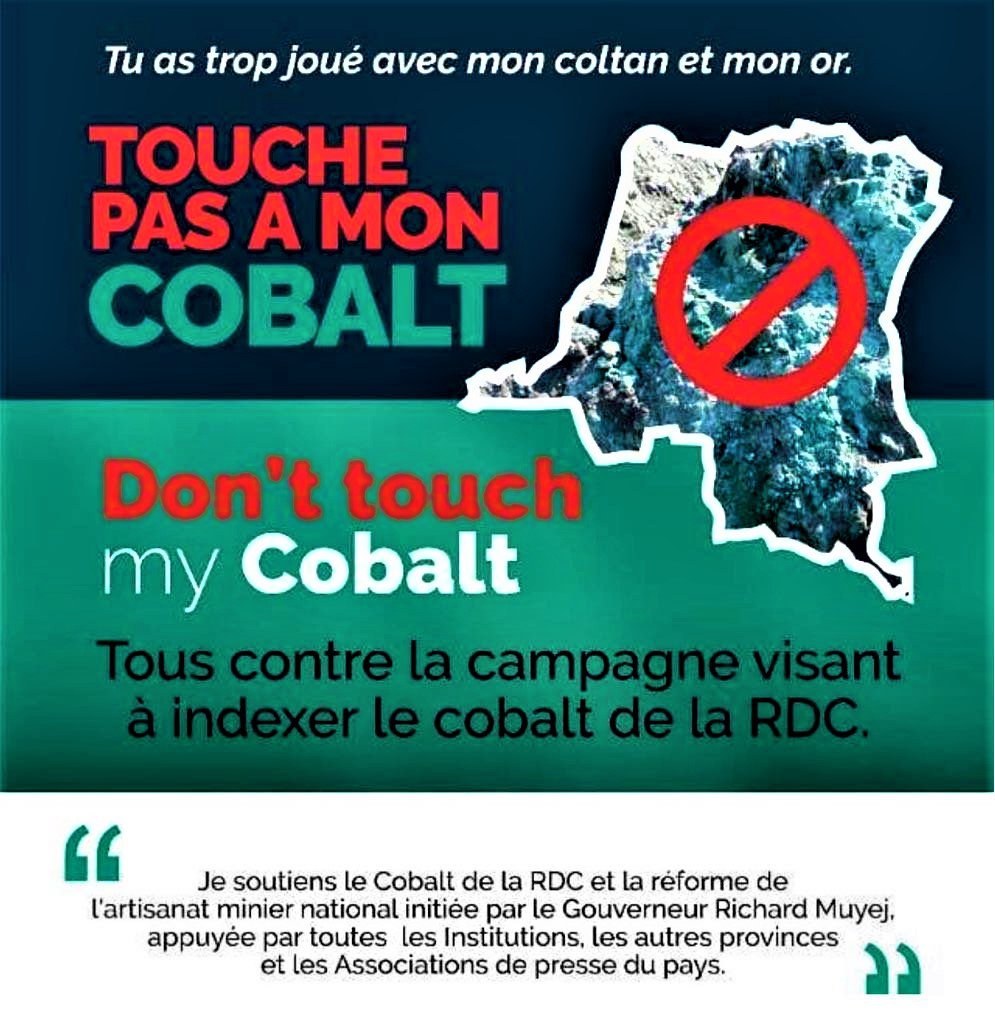 RDC : le cobalt congolais est déjà tracé et n’est pas un minerai de conflits ! 1