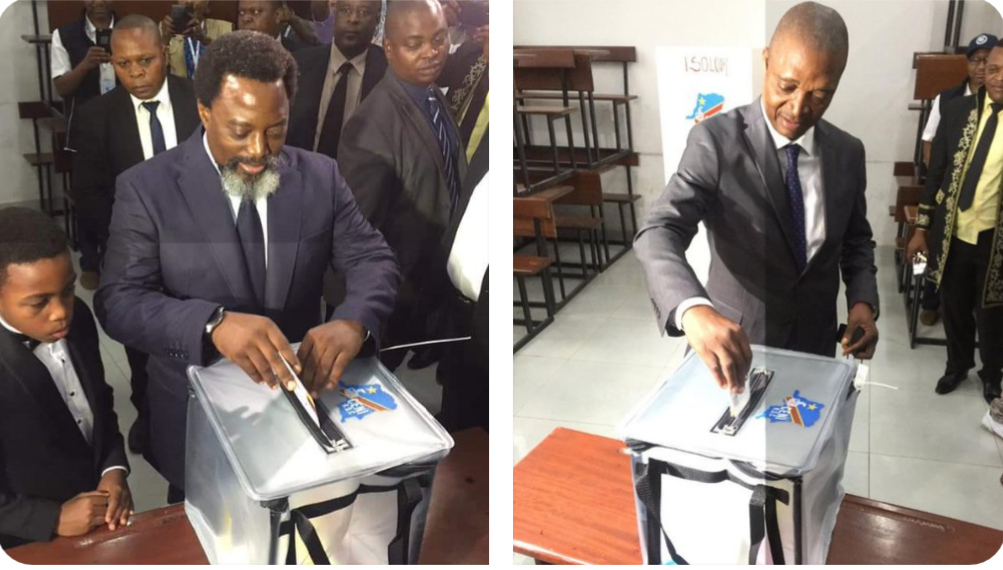 RDC : début des scrutins, Kabila et Shadary parmis les premiers votants 1
