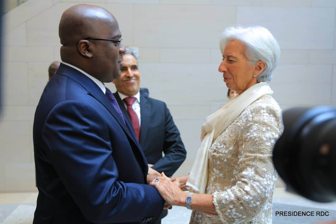 Lagarde : «je suis ravie qu'on ait pu renouer la relation pour améliorer l'économie de la RDC» 9