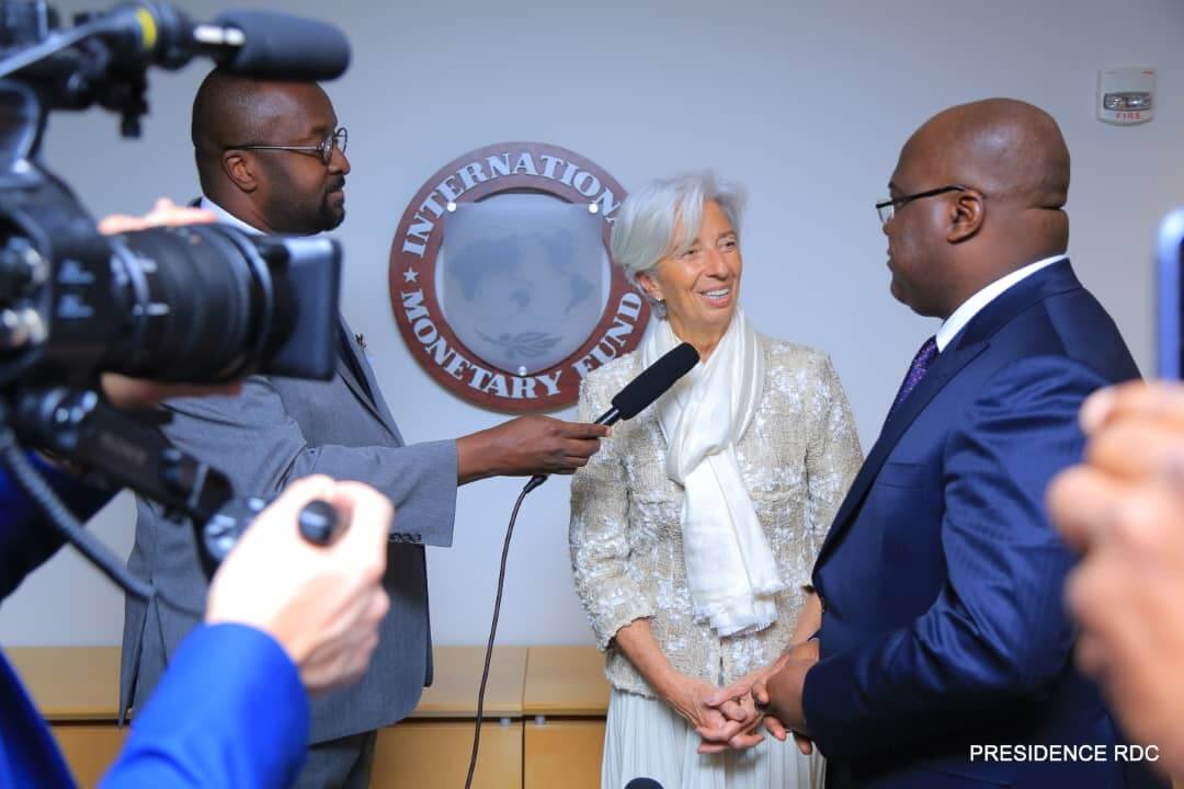 Lagarde : «je suis ravie qu'on ait pu renouer la relation pour améliorer l'économie de la RDC» 11