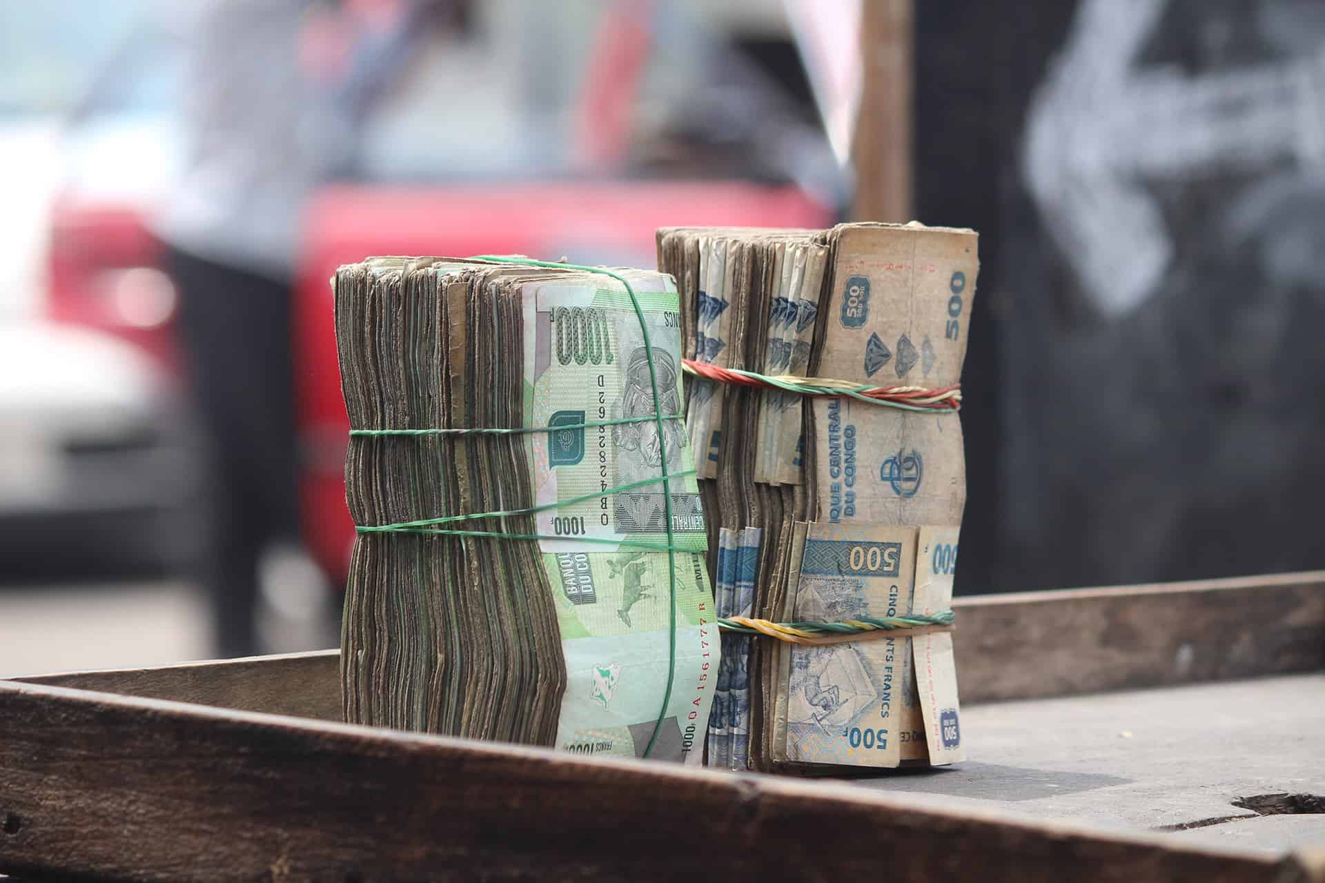 Francs congolais changeur de monnaie