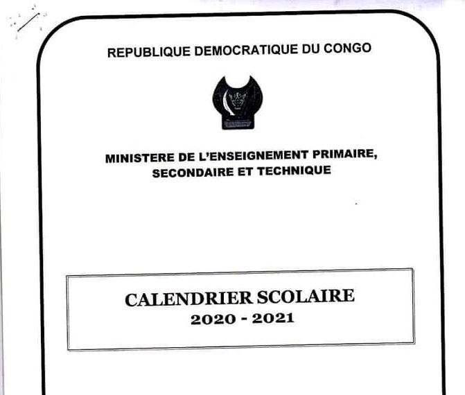 Calendrier Rentrée 2021 RDC: le calendrier scolaire 2020 2021 confirme la rentrée des 