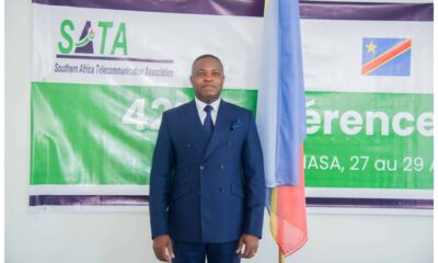 Afrique Didier Musete prend la tête de lOrganisation africaine des Télécommunications SATA