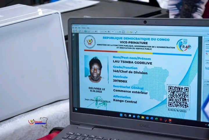 RDC : après Kinshasa, l'opération d'identification biométrique des agents publics de l'État démarre à Matadi