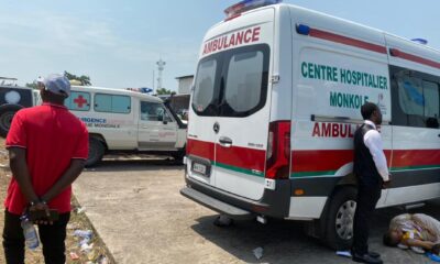 Sainte messe à Ndolo plus de 30 ambulances mobilisées pour parer à toute urgence médicale