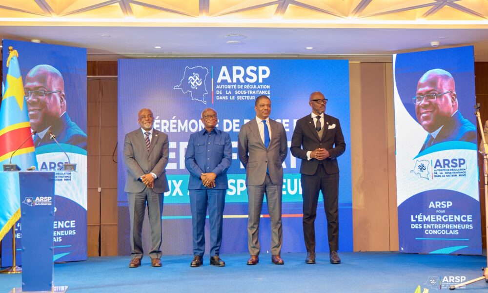 DR Congo ARSP Certifies 55 Inspectors for Subcontracting Controls